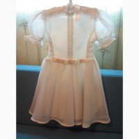 Белоснежное нарядное платье для девочки