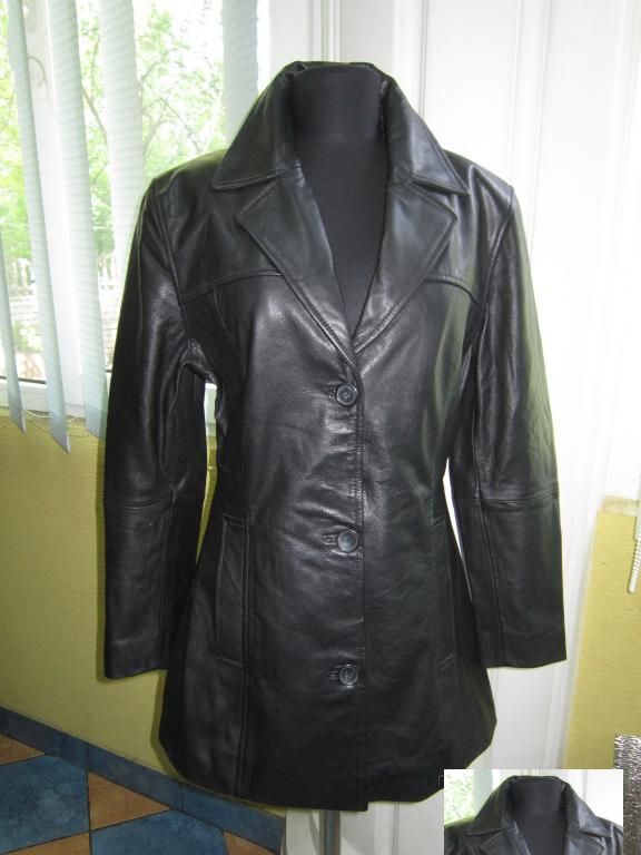 Фото 3. Оригинальная женская кожаная куртка – пиджак FRONT LINE. Швейцария. Лот 941