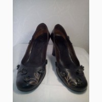 Туфли женские Aola Niglia, кожа, Italia, бу. Безопасная покупка