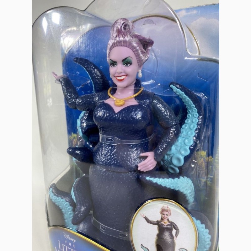 Фото 3. Кукла Урсула Disney Русалочка 2023 Ursula The Little Mermaid Live Action Film Дисней