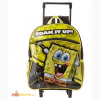 Детский чемодан Nickelodeon Чепепашки, Губка Боб