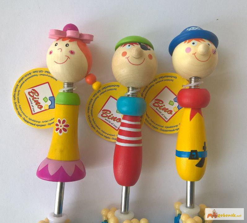 Фото 3. Веселые зонтики с ручкой-игрушкой от Bino