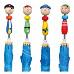 Веселые зонтики с ручкой-игрушкой от Bino