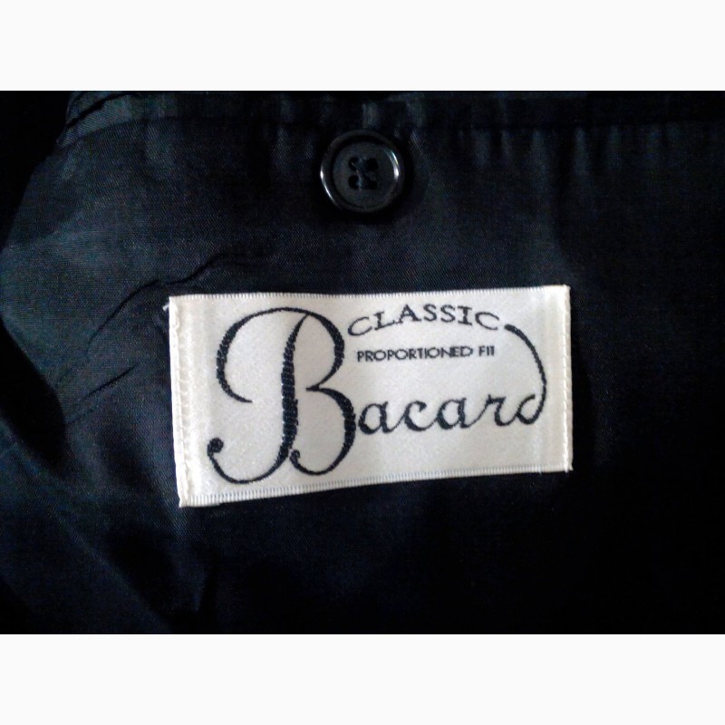Фото 6. Мужской классический костюм «Bacard Classic», чистая испанская шерсть, 52р