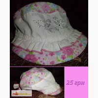 Летние кепки-панамки для девочки (2 -3 года)