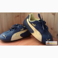 Кожаные фирменные кроссовки Puma