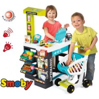 Интерактивный супермаркет с тележкой Smoby 350206