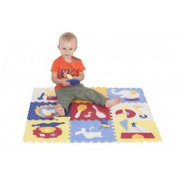 Детский игровой коврик-пазл Удивительный цирк gb-m129c Baby Great