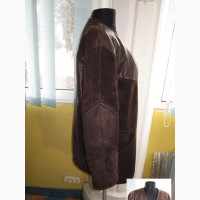 Большая оригинальная женская кожаная куртка-накидка SPORT. Лот 83