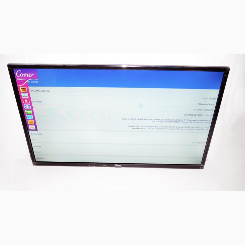 Фото 2. LCD LED Телевизор Comer 32 Smart TV, WiFi, 1Gb Ram, 4Gb Rom, T2, USB/SD, HDMI, VGA