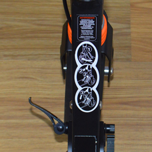 Фото 6. Самокат для подростков и взрослых RiderZ Scooter Urban SR 2-019 с дисковым тормозом