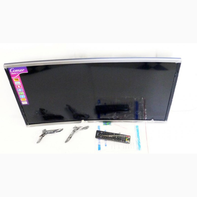 Фото 5. LCD LED Телевизор Comer 32 Изогнутый Smart TV, WiFi, 1Gb Ram, 4Gb Rom, T2, USB/SD, HDMI