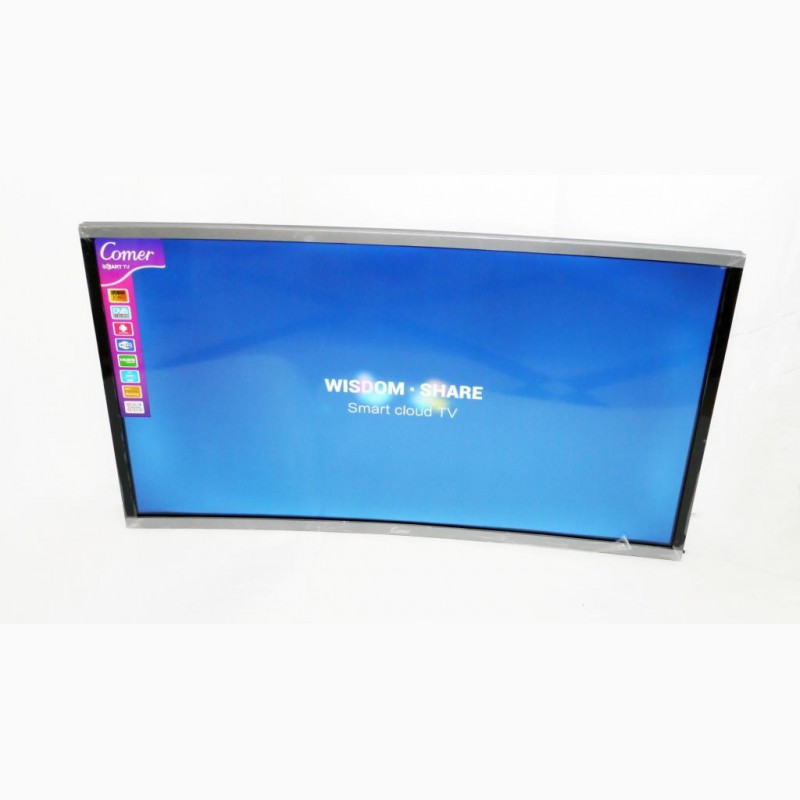 Фото 6. LCD LED Телевизор Comer 32 Изогнутый Smart TV, WiFi, 1Gb Ram, 4Gb Rom, T2, USB/SD, HDMI