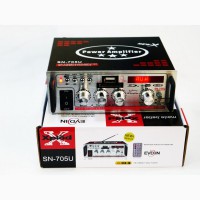 Усилитель Звука Xplod SN-705U FM USB 2x180Вт