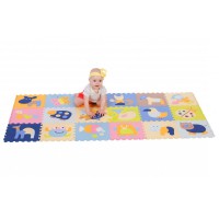 Детский игровой коврик-пазл Волшебный мир gb-m1218abl Baby Great