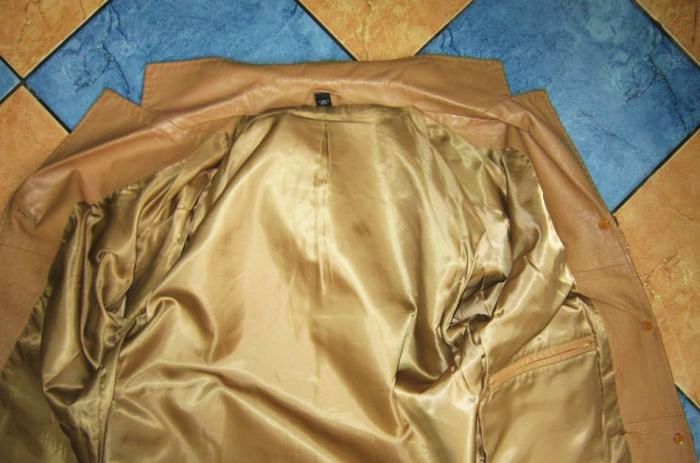 Фото 4. Оригинальная женская кожаная куртка-пиджак. Лот 245