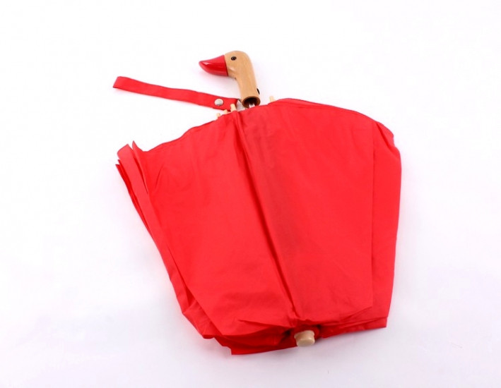 Фото 5. Зонт с деревянной ручкой голова утки, Зонты антишторм