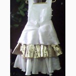 Платье нарядное для маленькой принцессы с болеро (двухстороннее) - Б/У