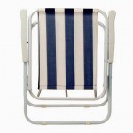Пляжное кресло, садовый стульчик со спинкой WELFULL-YZ16001