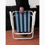 Пляжное кресло, садовый стульчик со спинкой WELFULL-YZ16001