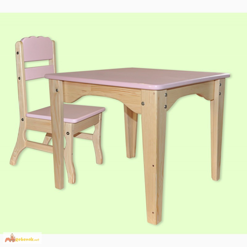 Фото 2. Комплект мебели детский комбинированный - столик+стульчик