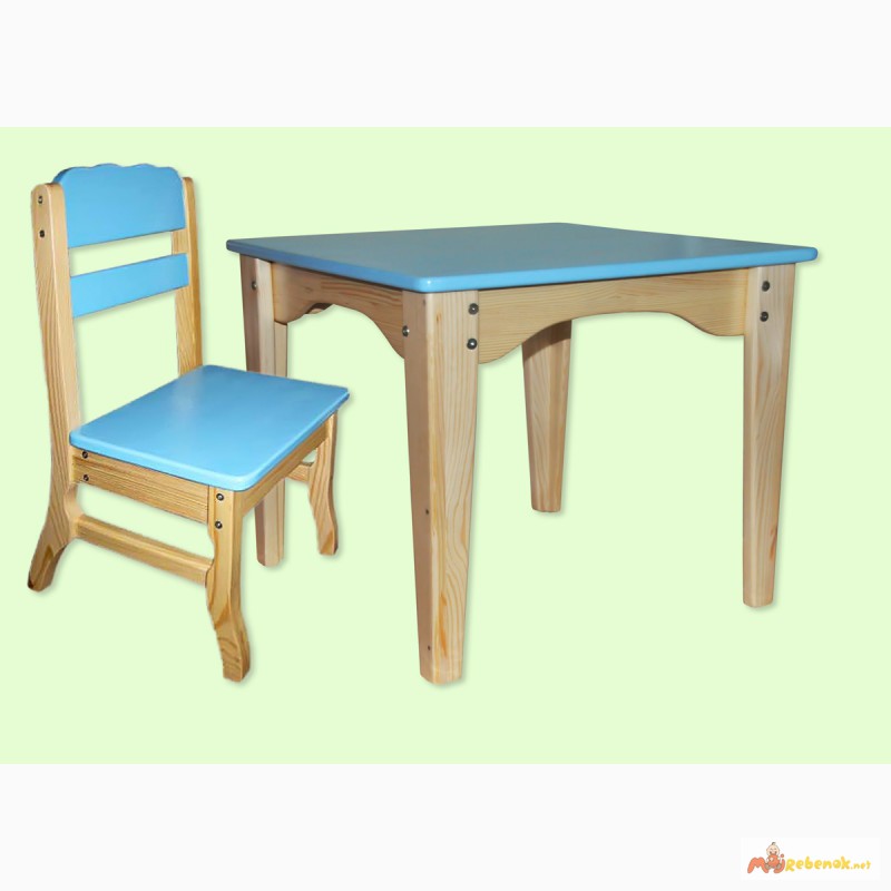 Фото 3. Комплект мебели детский комбинированный - столик+стульчик