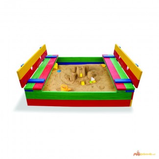 Песочница для детей, деревянные песочницы Pes- 11