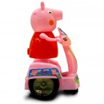 Свинка Пеппа на батарейках Peppa Pig на мотоцикле