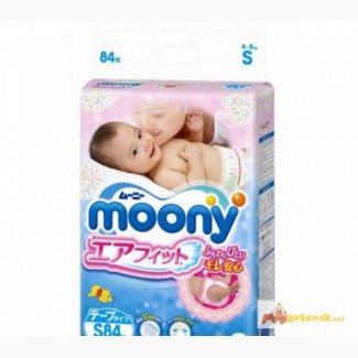 Moony Подгузники M (6-11кг) 62 шт 4903111211050 (внутренний рынок Японии)
