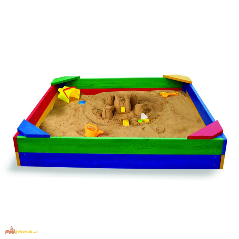 Фото 2. Песочница для детей, деревянные песочницы, детские песочницы(Pes-1)