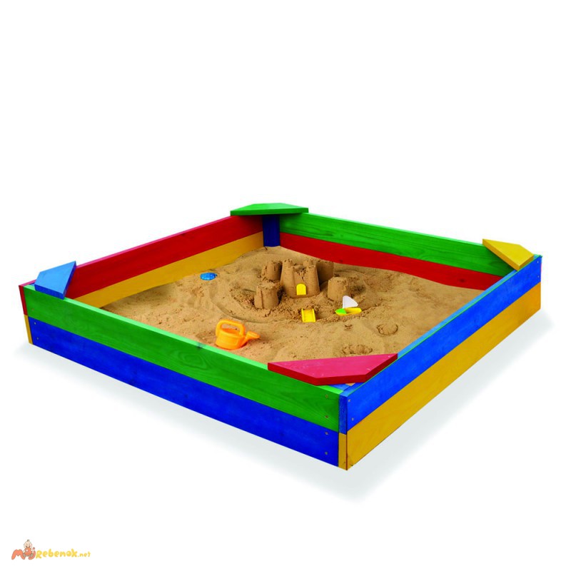 Фото 3. Песочница для детей, деревянные песочницы, детские песочницы(Pes-1)
