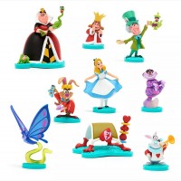 Игровой набор фигурок Deluxe - Алиса в стране чудес, Disney