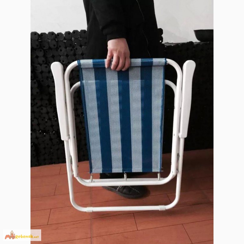 Фото 3. Пляжный стульчик, раскладной стул для пикника со спинкой YZ19001