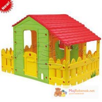 Детский игровой домик с крытой верандой STARPLAST 93-560