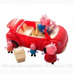 Машинка Свинки Пеппы с коринкой для пикника