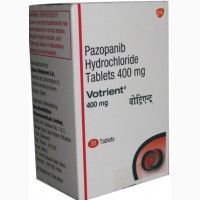 Препарат Votrient (Вотриент ) на основе Пазопаниб, Рazopanib