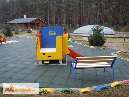 Фото 3. Резиновое покрытие для детских площадок, резиновая плитка 500 х500 мм
