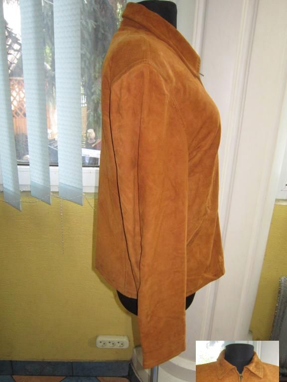 Фото 5. Оригинальная женская замшевая куртка VERA PELLE. Италия. Лот 213