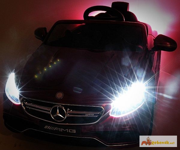 Фото 9. Детский электромобиль Mercedes Benz S63 AMG автопокраска