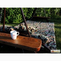 Садовые качели с матрасом Техас для комфортного отдыха, Запорожье