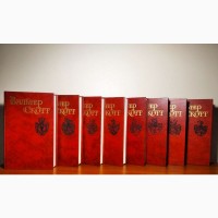 Вальтер Скотт, Собрание сочинений в 8 (восьми) томах, 1990г.вып, состояние отличное