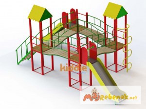 Фото 4. Игровые детские площадки и комплексы от производителя