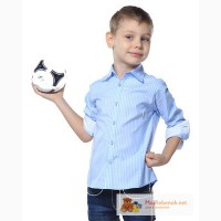 Новая рубашка на мальчика от фирмы BoGi на рост 110,116,122,128,134,140,1 46