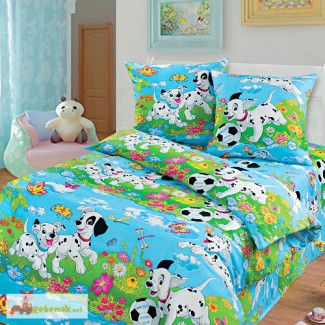 Комплект детского постельного белья Веселые далматинцы