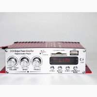 UKC SN-666BT - USB, SD, FM, MP3! 300W+300W Bluetooth Karaoke