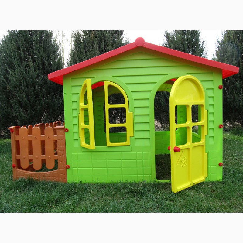 Фото 4. Детский ХХL домик с заборчиком + большой набор игровой Дантист