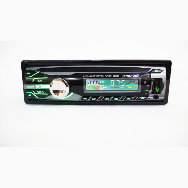 Фото 2. Автомагнитола Pioneer 3215BT Bluetooth, MP3, FM, USB, SD, AUX - RGB подсветка
