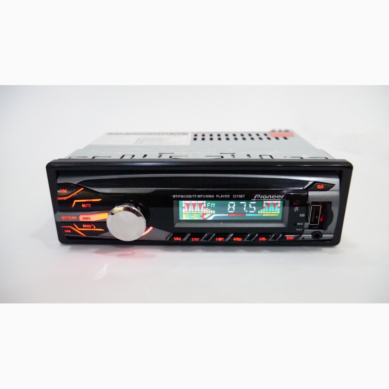 Фото 3. Автомагнитола Pioneer 3215BT Bluetooth, MP3, FM, USB, SD, AUX - RGB подсветка