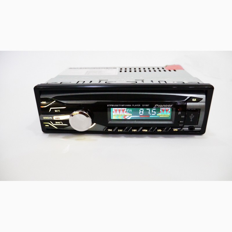 Фото 4. Автомагнитола Pioneer 3215BT Bluetooth, MP3, FM, USB, SD, AUX - RGB подсветка