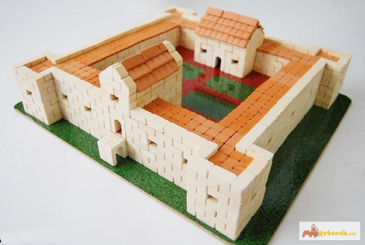 Збаражский замок конструктор из керамических кирпичиков